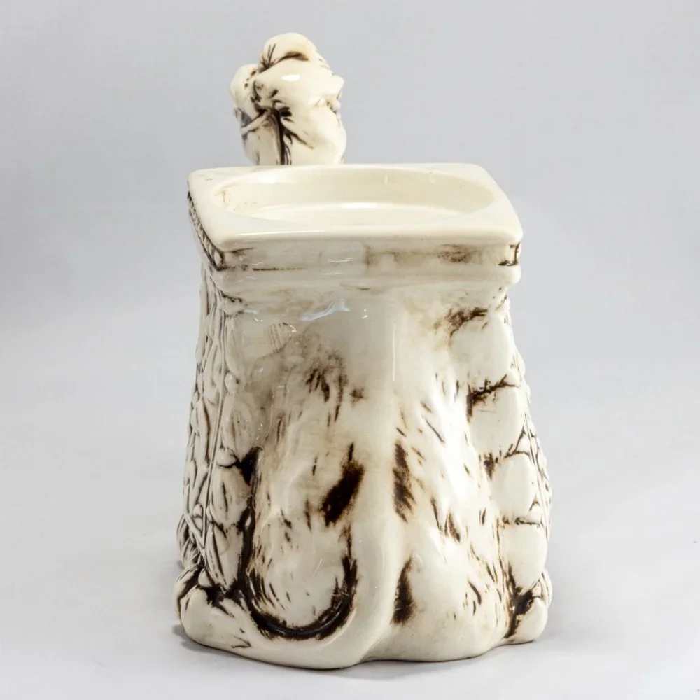 Vintage Inarco Japan Camel Candle Holder Planter Figurine MCM Boho Decor E4807
